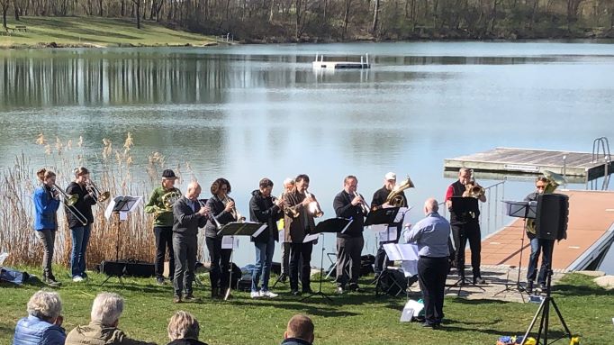 Ostermontag am Pfuhler See 2023