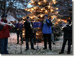 auf dem Pfuhler Weihnachtsmarkt